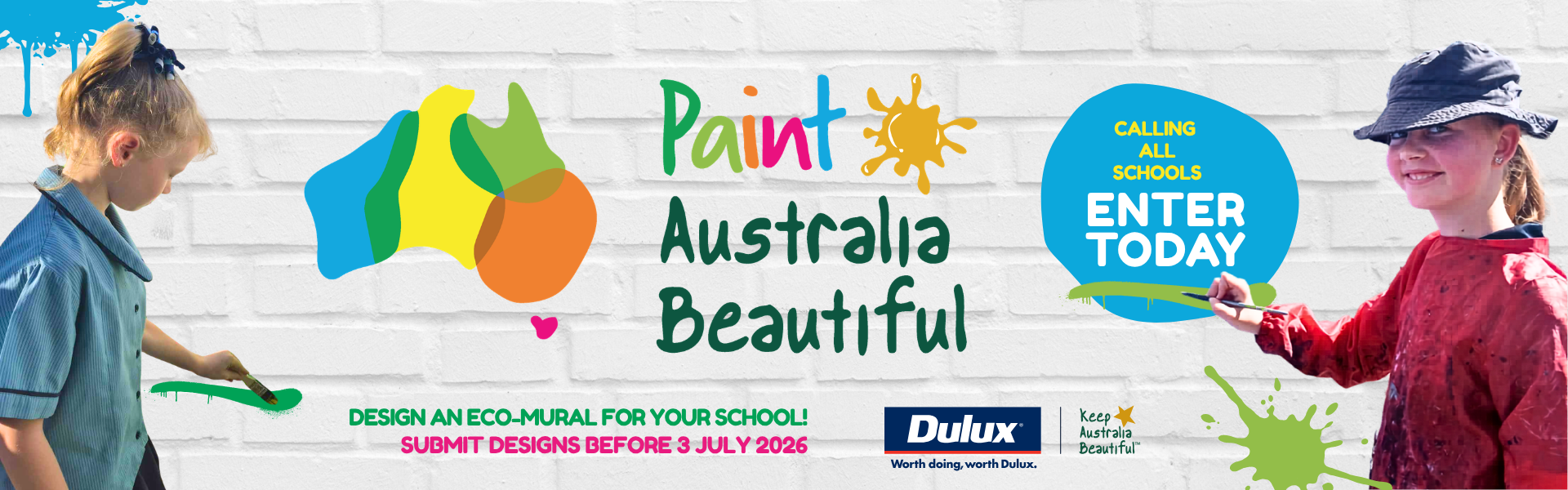 2026 PAB HEADER BANNER 2 Paint Australia Beautiful mural competition