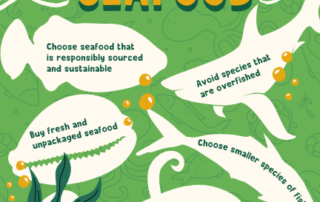 We can help protect these ecosystems by making sustainable choices when shopping for seafood with this 5 simple tips.